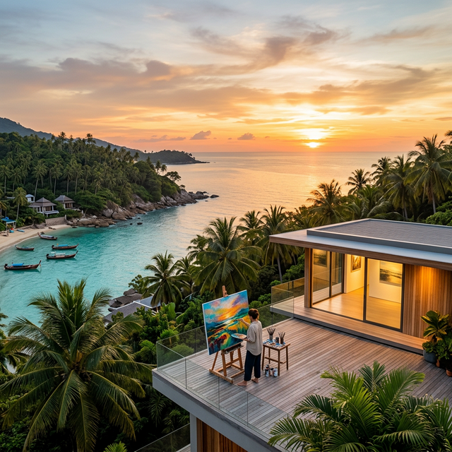 苏梅岛艺术家驻地